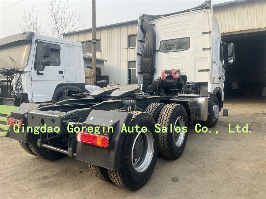 Top Quality Used China Sinotruk HOWO 2018 A7 CNG 420HP 6X4 10 Tires Tractor Truck Trailer for Sale