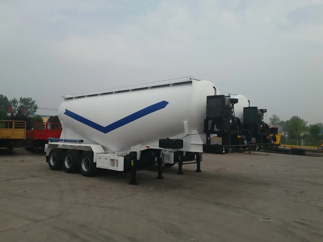 Dry Powder Trailer Powder Material Tanker Bulk Powder Tankers