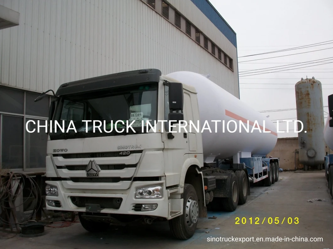 59.7 Cbm Heavy Truck Trailer/ CNG Tank Trailer / LNG Tank Trailer / LPG Tank Trailer