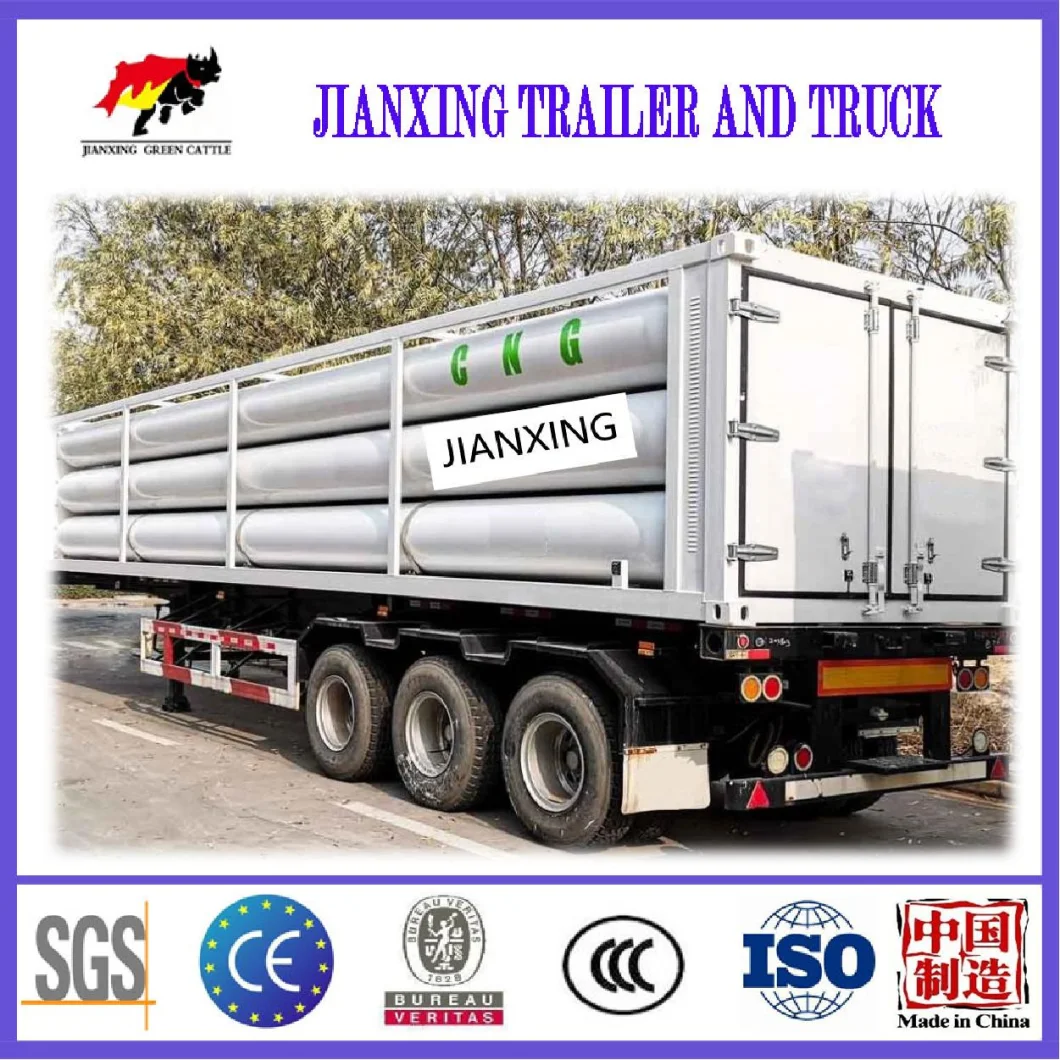 Chinese Suppliers CNG Tanker Trailer with High Quality for Sale