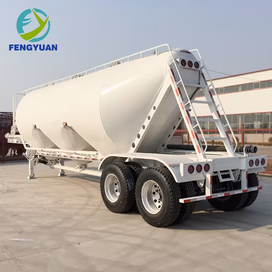 2 assi 50m3 semirimorchio di cemento sfuso secco da 60 tonnellate/rimorchio cisterna silo al prezzo di vendita