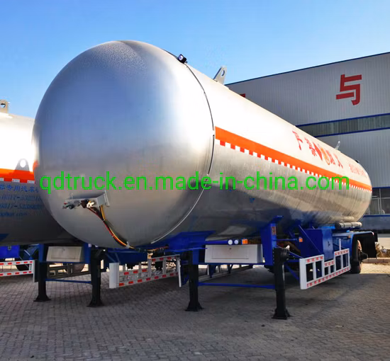 Rimorchio per camion resistente 59.7Cbm/Rimorchio cisterna GNC/Rimorchio cisterna GNL/Rimorchio cisterna GPL