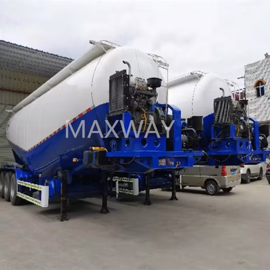 Semirimorchio cisterna per silo cisterna per rinfuse, cisterna per cemento sfuso